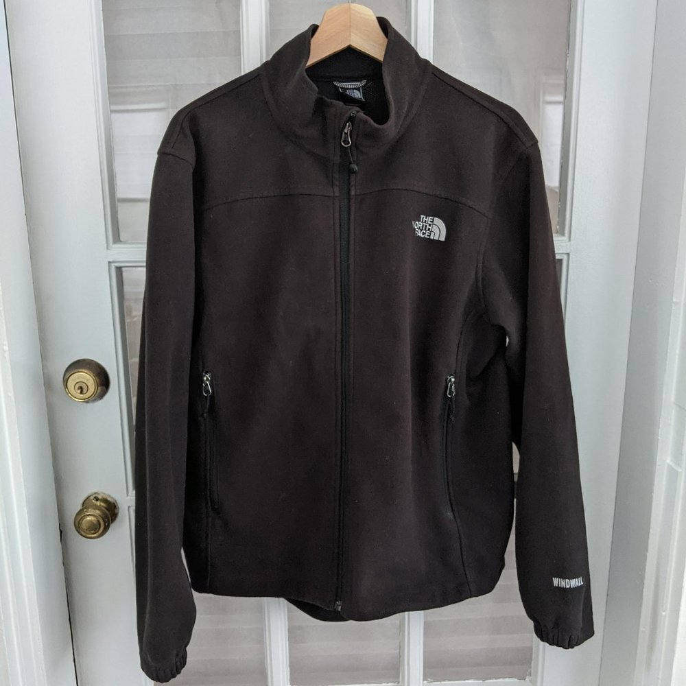 Mens North Face Windwall zip up jacket, M